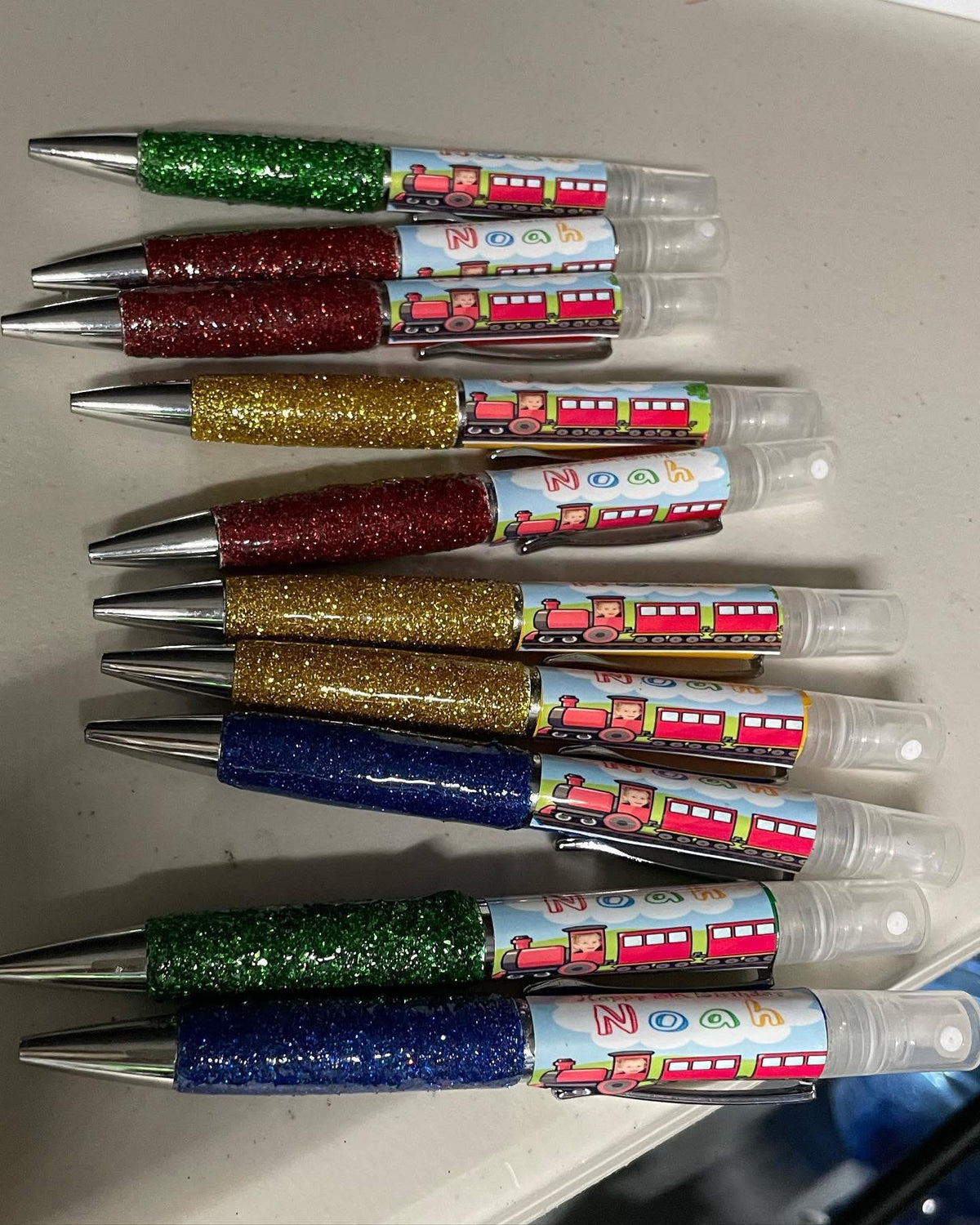 Personalized Glitter Pens